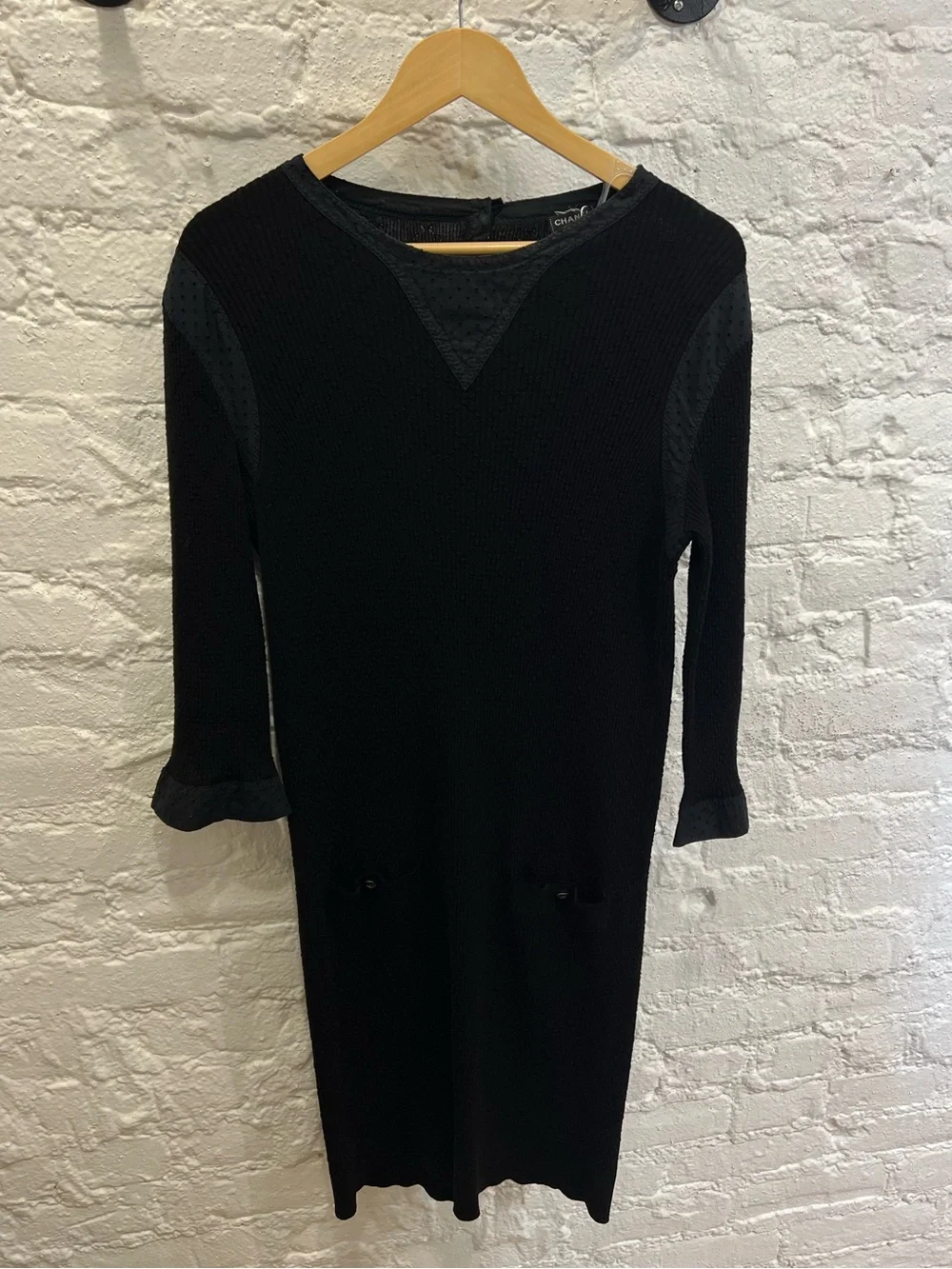 Chanel Ribbed Knit Dress